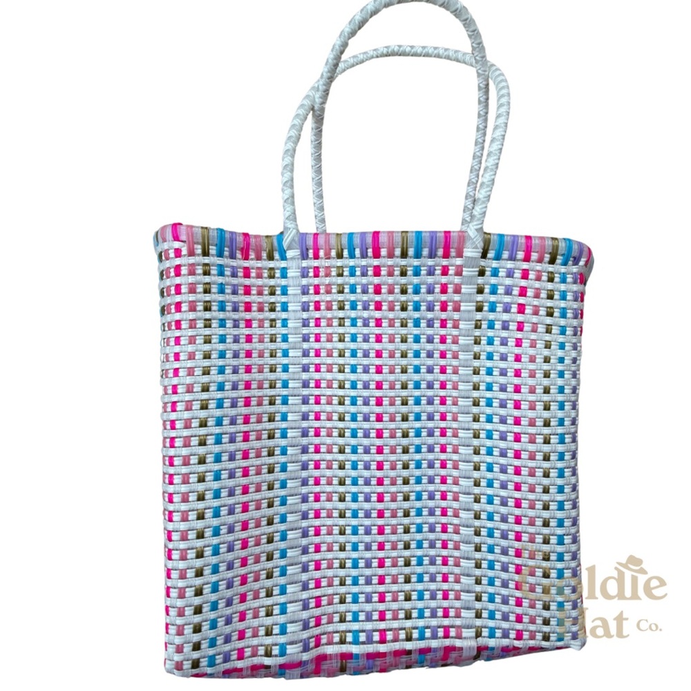 Multicolor Beach Tote New